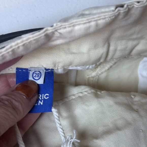 Aelfric Eden Women's  Multi Pocket Cargo Pants, Denim Cream Size 28 Casual NWT - Picture 8 of 14